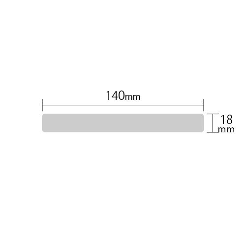 【アウトレット】ウエスタンレッドシダー（米杉） フェンス材 1x6 節付 18x140x2430mm（無塗装・4面プレナー・面取りあり）
