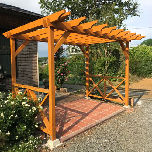 ウエスタンレッドシダー デッキ材・角材 4x4