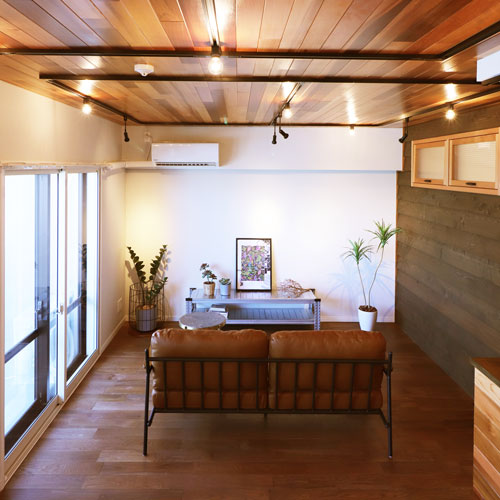 ウエスタンレッドシダー 天井