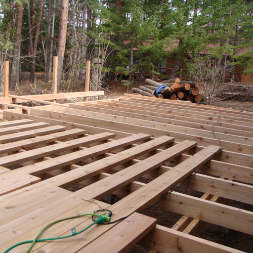 ウエスタンレッドシダー 根太