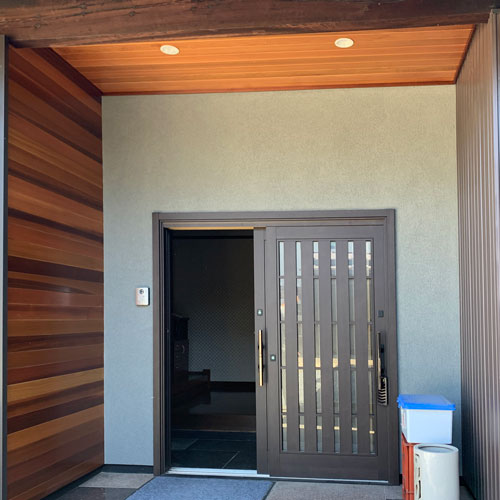 ウエスタンレッドシダー 軒天