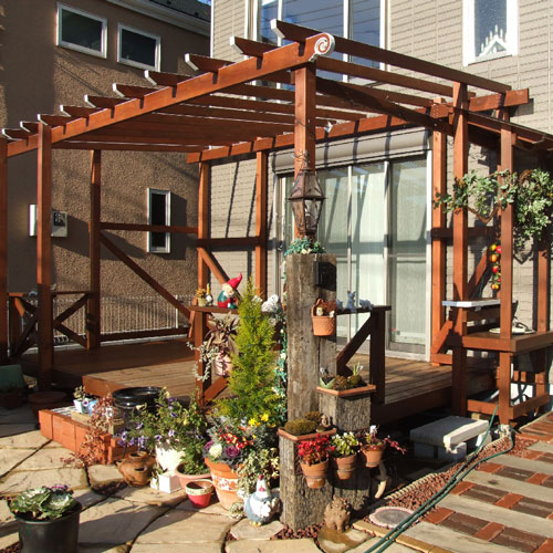 ウエスタンレッドシダー パーゴラ