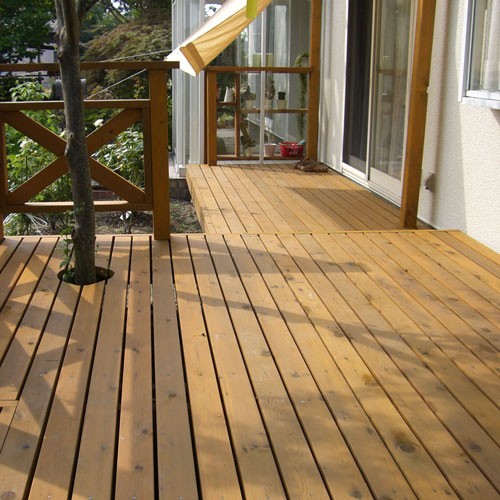 ウエスタンレッドシダー 床板