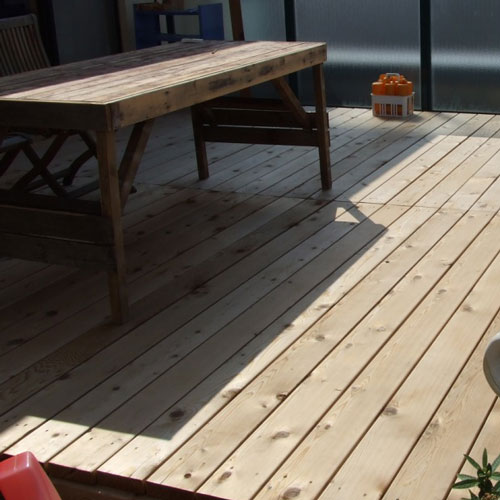 ウエスタンレッドシダー 床板